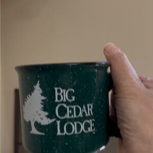 Big Cedar Lodge Ozarks Green Mug